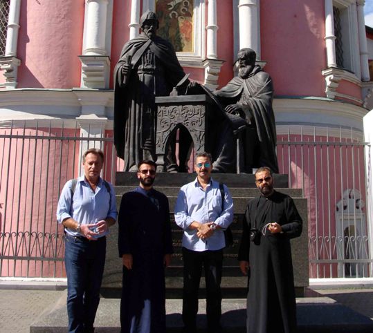 Η Κεφαλληνιακή αποστολή στη Μόσχα για τα 700 χρόνια από τη γέννηση του Άγιου Σέργιου