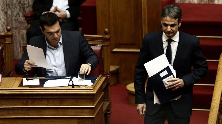 Νέο γκάλοπ: Μπροστά η ΝΔ με 5,5% έναντι του ΣΥΡΙΖΑ