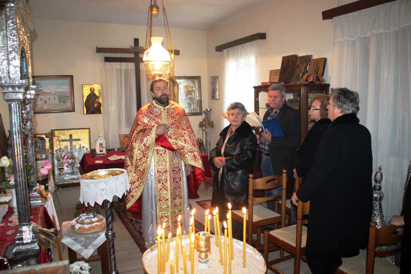 Πρωτοχρονιάτικη Θεία Λειτουργία στην Ιερά Μονή Κεχριώνα Ληξουρίου