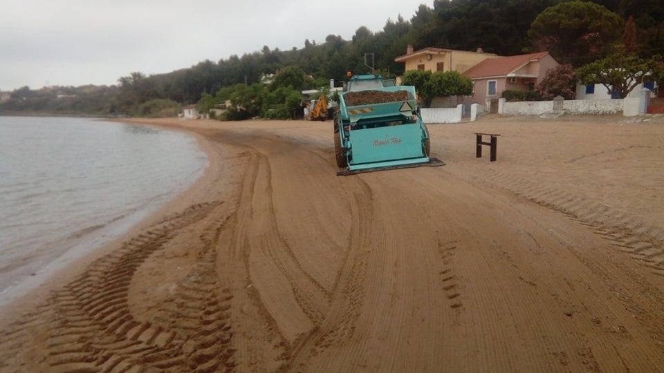 Ο Δήμος καθάρισε τις παραλίες της Παλικής