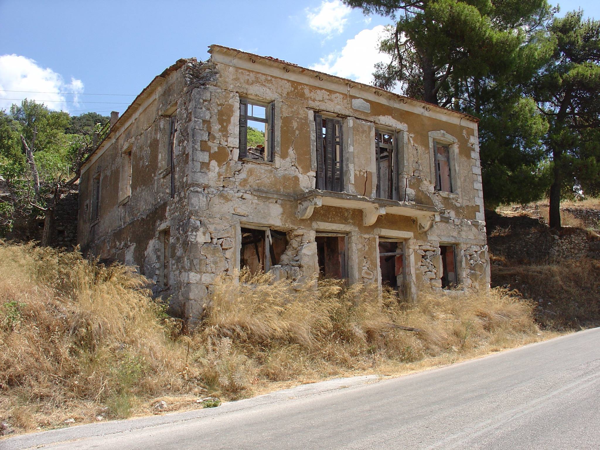 Σπίτια μιας άλλης εποχής στο παλιό Πυργί