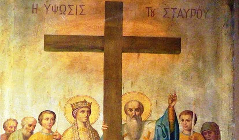 Δυο εικόνες και της Υψώσεως του Τιμίου Σταυρού στην Παλική -Από τον αρχιμανδρίτη και αγιογράφο Παρθένιο Λουκέρη