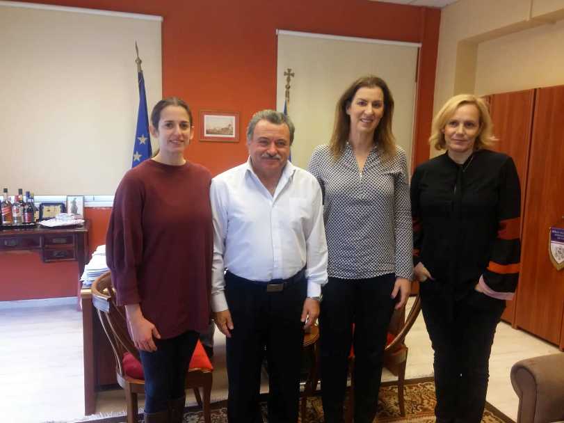 Με εκπροσώπους του Συλλόγου Ολυμπιονικών Ελλάδας συναντήθηκε ο Θόδωρος