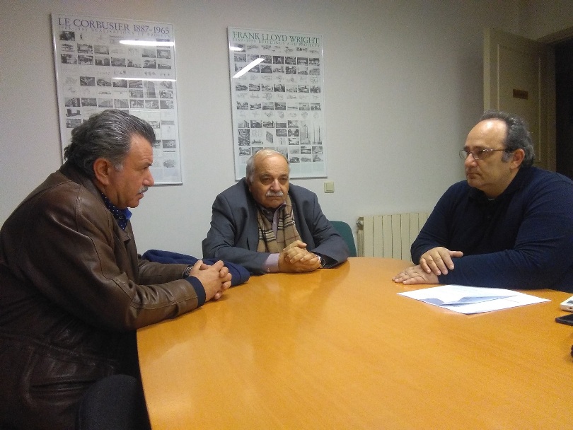 Συνάντηση του Θόδωρου Γαλιατσάτου με τον Πρόεδρο του ΤΕΕ Κέρκυρας για το θέμα των απορριμμάτων του νησιού