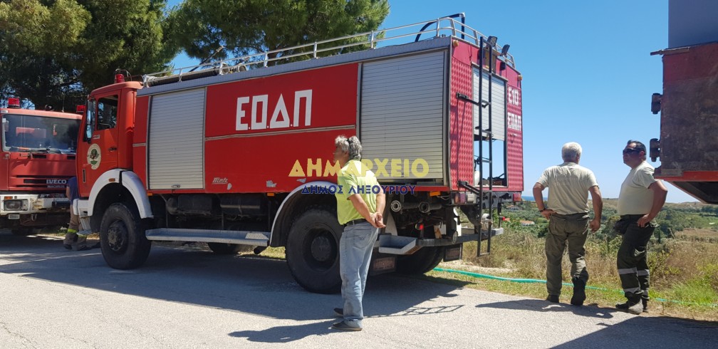 Δήμος Ληξουρίου: Η πυρκαγιά άφησε πίσω στάχτες 250 στρεμμάτων [εικόνες]
