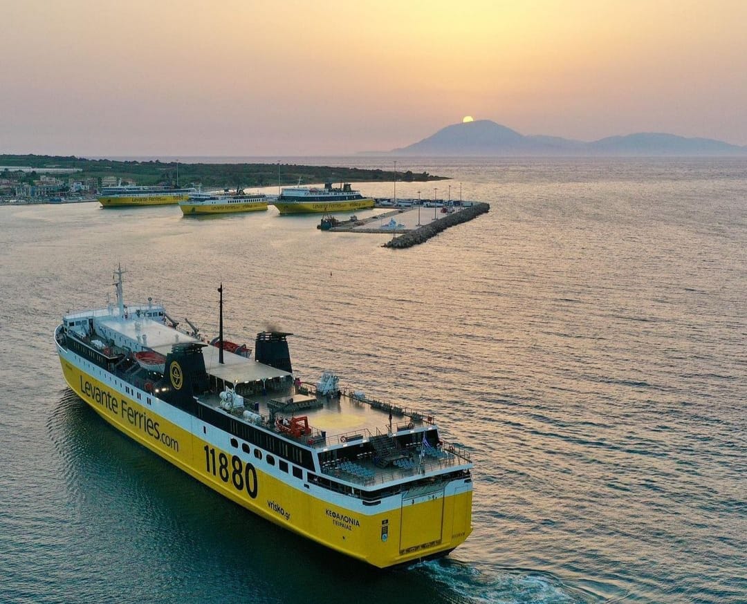 Levante Ferries: Έκτακτα δρομολόγια προς και από Κεφαλονιά από Μ. Πέμπτη έως Τρίτη του Πάσχα