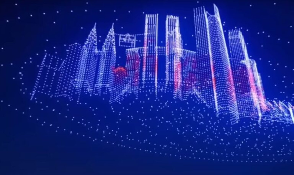 Εντυπωσιακό σόου με Drone στη νοτιοδυτική Κίνα – Νέο ρεκόρ Γκίνες