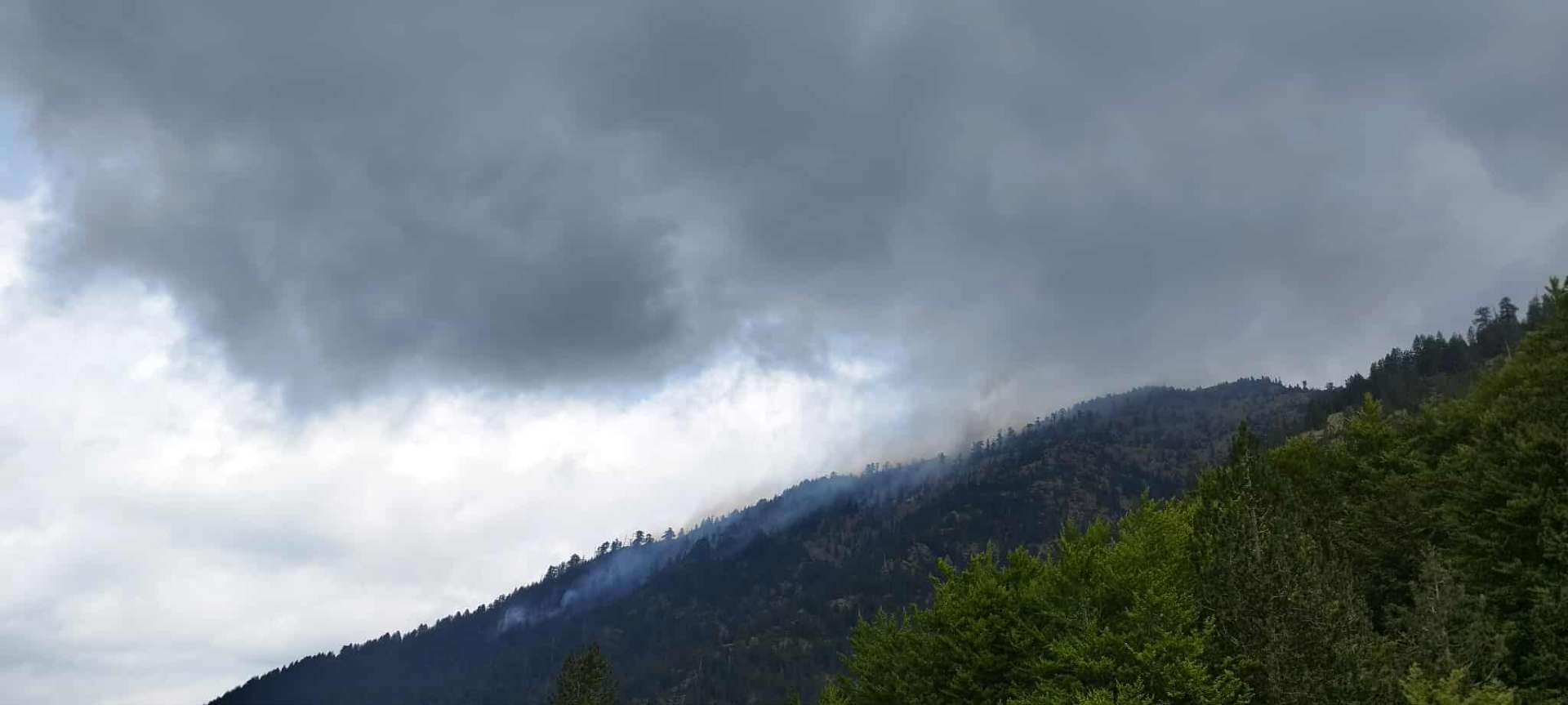 Γρεβενά: Μαίνεται η πυρκαγιά στον πυρήνα της Βάλια Κάλντα – Περιορίστηκε σε δύσβατη πλαγιά