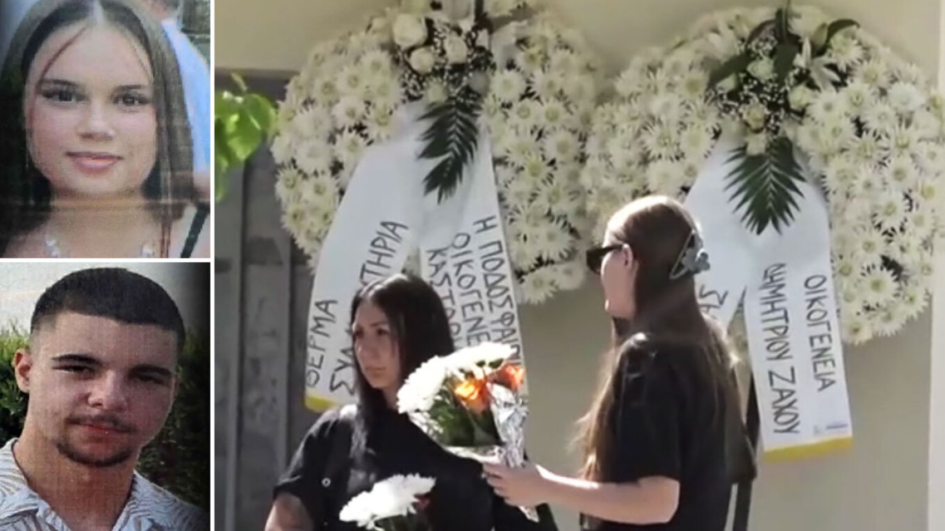 Καστοριά: Βαρύ πένθος στην κηδεία των δύο 16χρονων που σκοτώθηκαν σε τροχαίο – «Η θλιβερή είδηση έπεσε σαν κεραυνός»