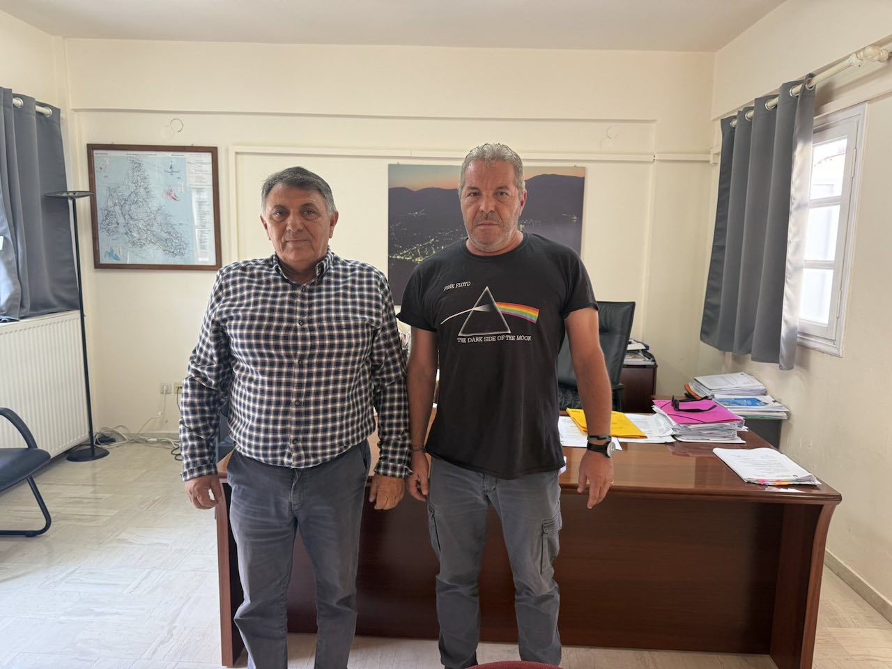 Συνάντηση Προέδρου  του Συνδέσμου – Ο.Κ.Α.Π. με τον Δήμαρχο Σάμης